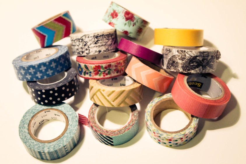 How to make washi tape wine charms by Our Sweet Somewhere