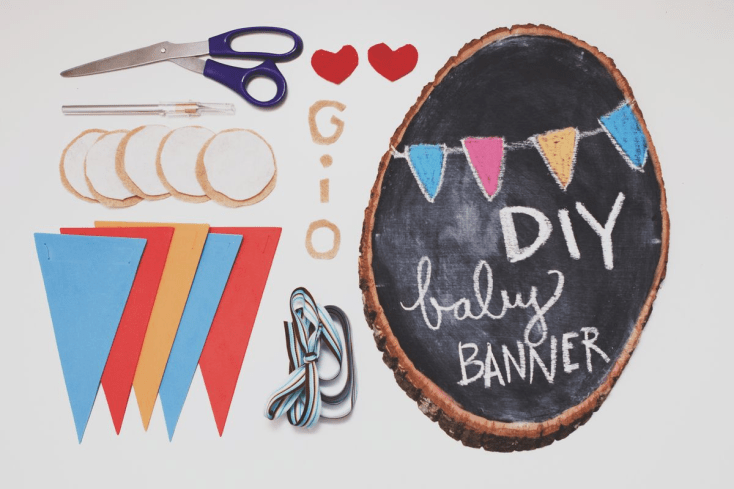 DIY Baby Banner DIY Baby Banner
