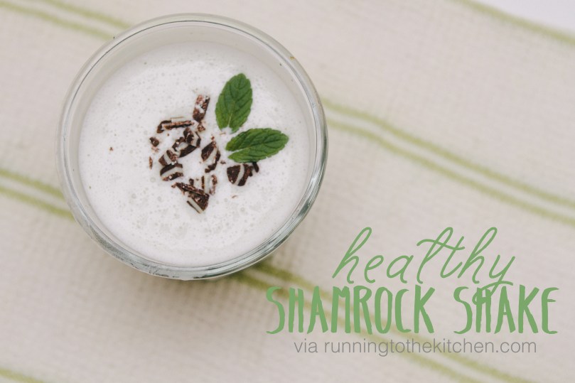 Healthy Shamrock Shake
