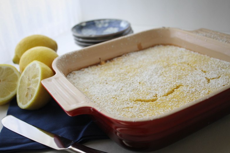 Homemade springtime lemon bars l Our Sweet Somewhere