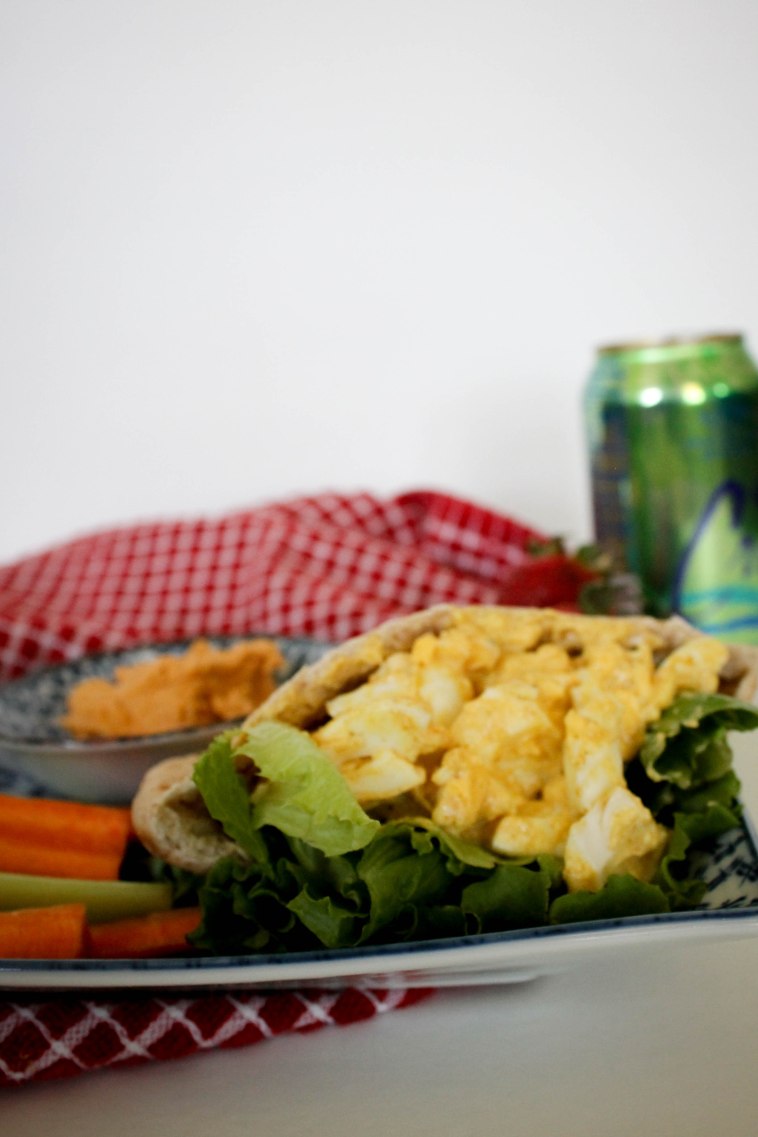 Curried easter egg salad l Our Sweet Somewhere