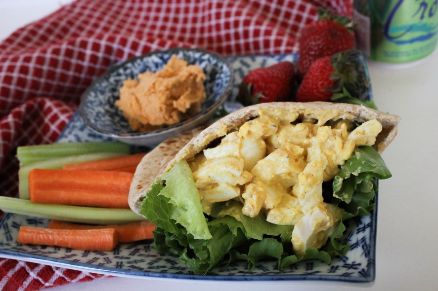 Curried Eater egg salad l Our Sweet Somewhere