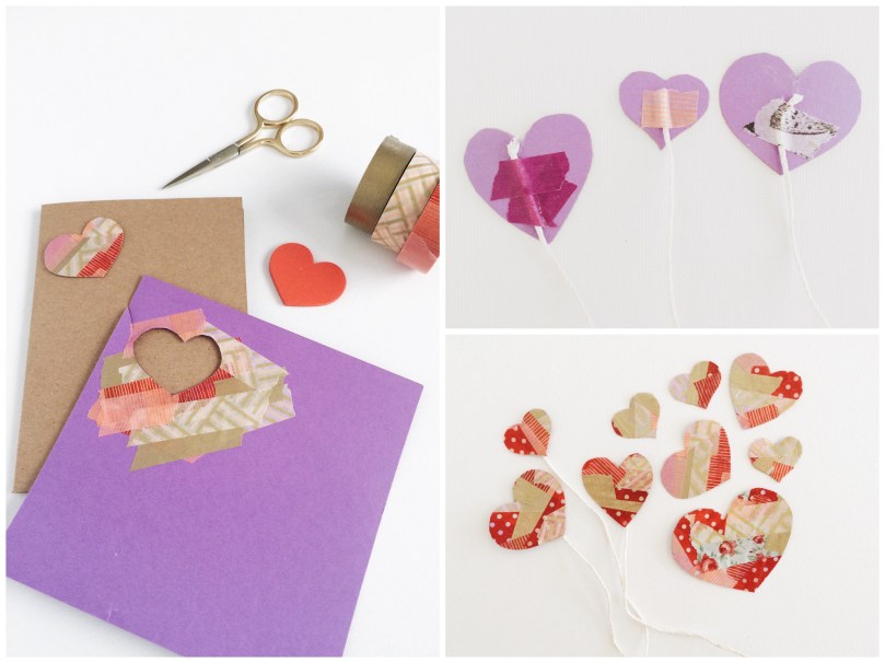 WASHI TAPE VALENTINE'S DAY CARDS | OUR SWEET SOMEWHERE
